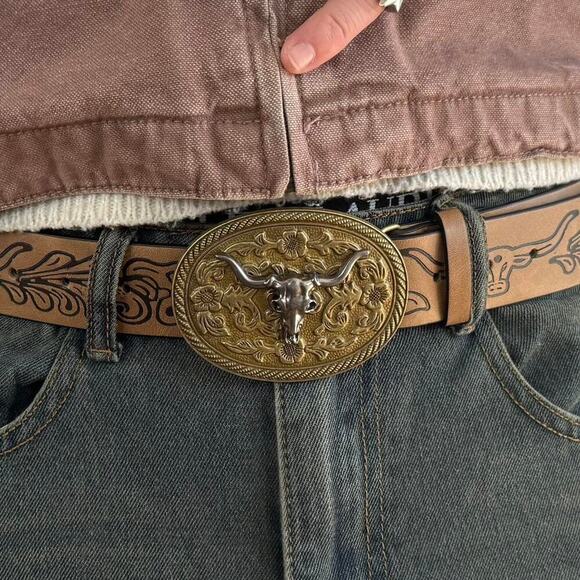 Y2k classy brown american western - Picture 4 of 7